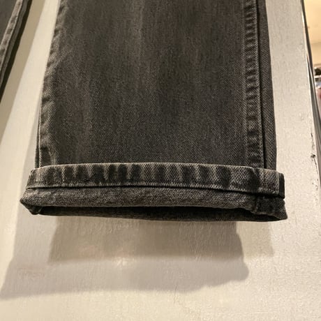 Wrangler　13MWZWK　ブラックデニム パンツ　33×31½　ラングラー　(S3466)