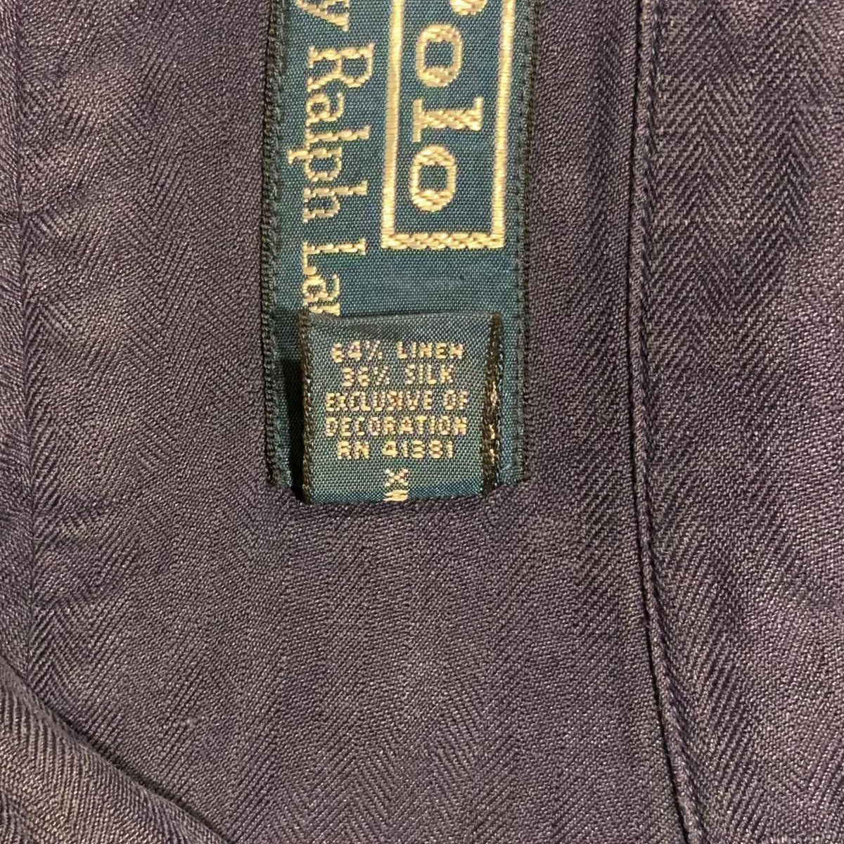 【激レア】ラルフローレン♡スペルマン大学コラボ♡半袖ロゴコットンニット 90s Polo by Ralph Lauren S/Sオープンカラーシャツ リネン