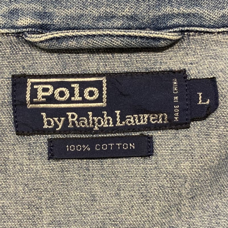 新品 タグ付き POLO RALPH LAUREN デニム シャツ ジャケット POLO RALPH LAUREN ポロ ラルフローレン デニムジャケット
