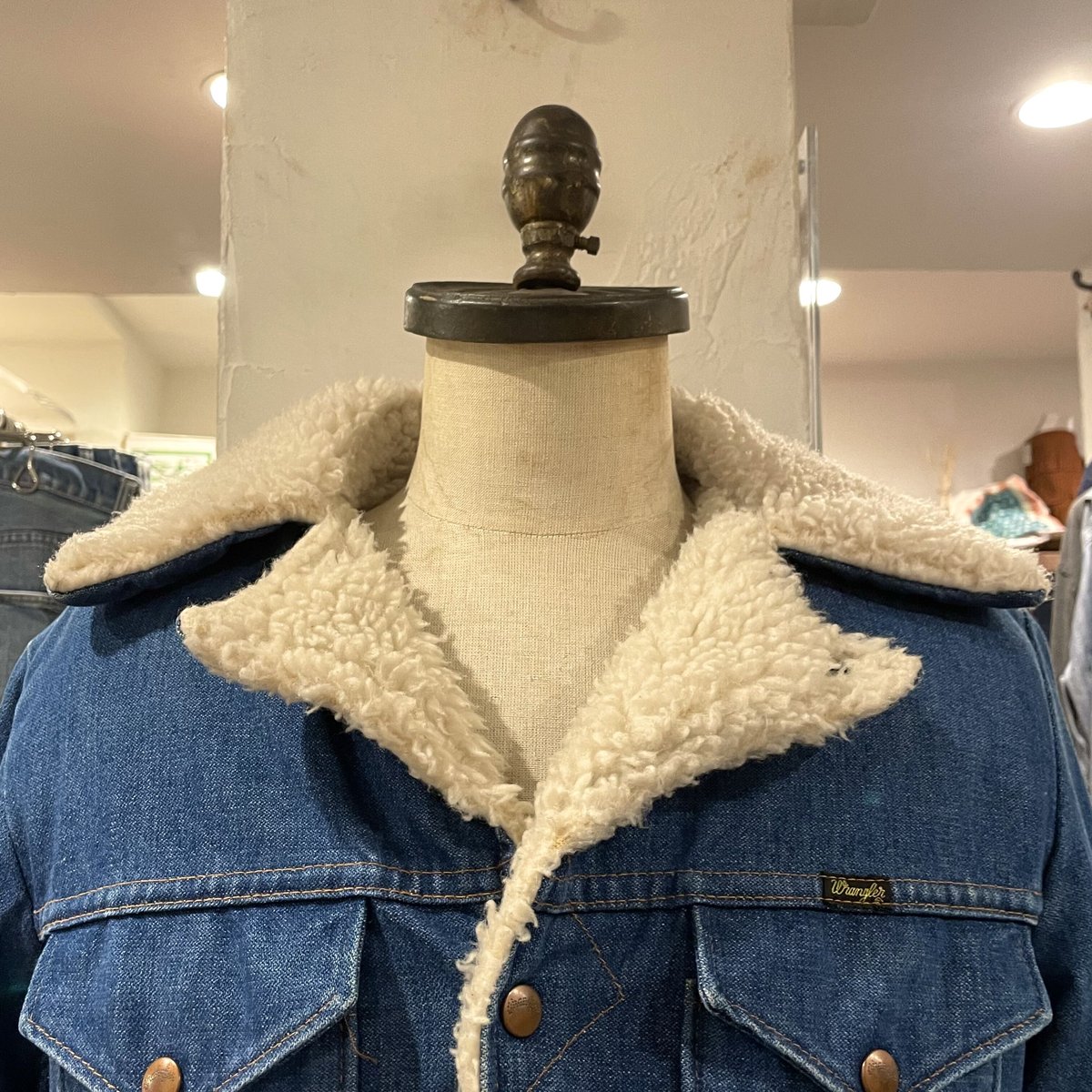 70s Wrangler Wrange Coat デニムボアジャケット ラングラー USA製