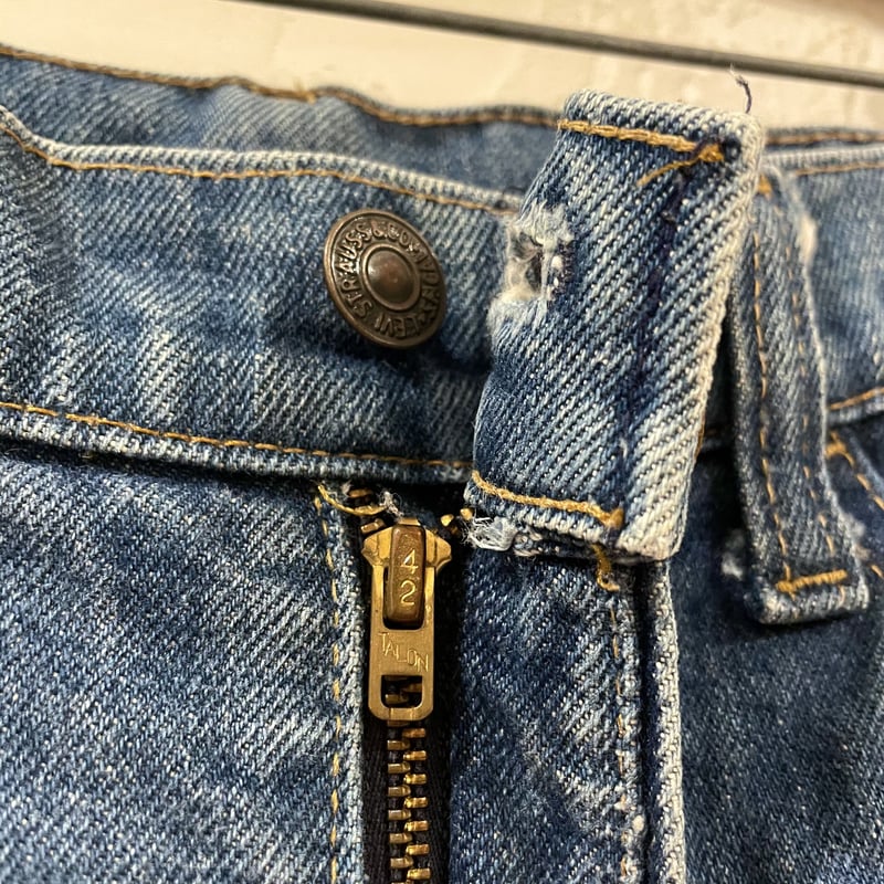 Levi's 646 カットオフ 70年代 リーバイス646 カットオフデニム ボタン