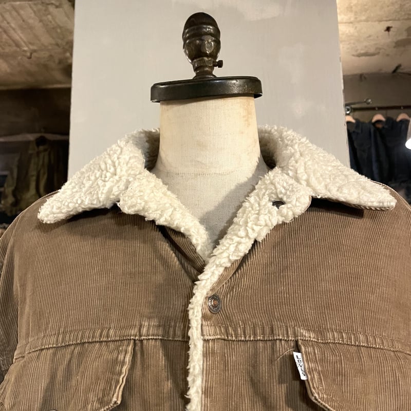 70s~ Levi's 70608-1523 コーデュロイ ボアジャケット USA製 70s~ Levi's 70608-1523 コーデュロイ ボアジャケット USA製