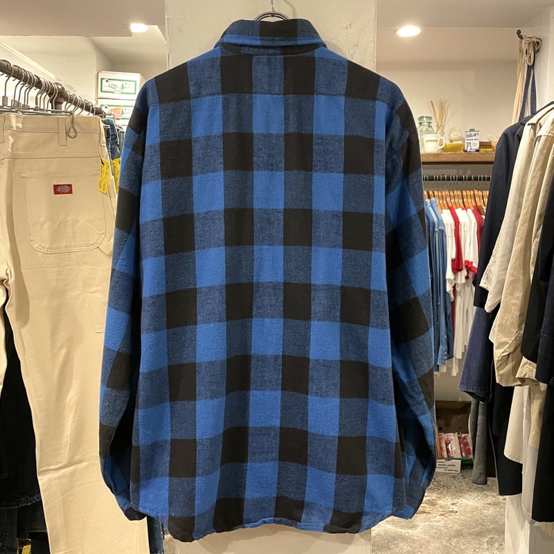 FIVE BROTHER ネルシャツ バッファローチェック USA製 70s ファイブ