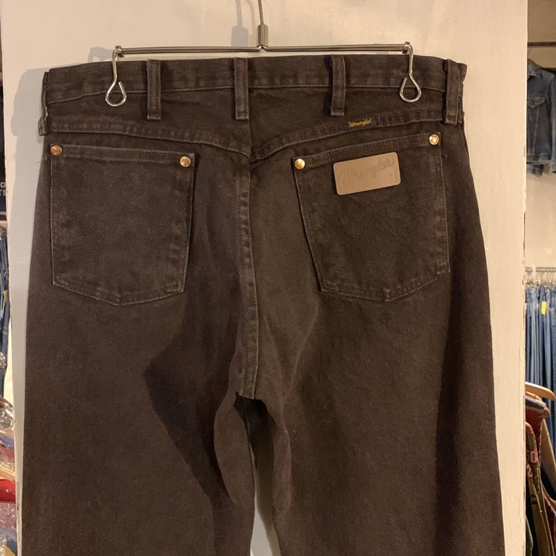 Wrangler 13MWZKL 32×30 カラーデニムパンツ ブラウン ラングラー 