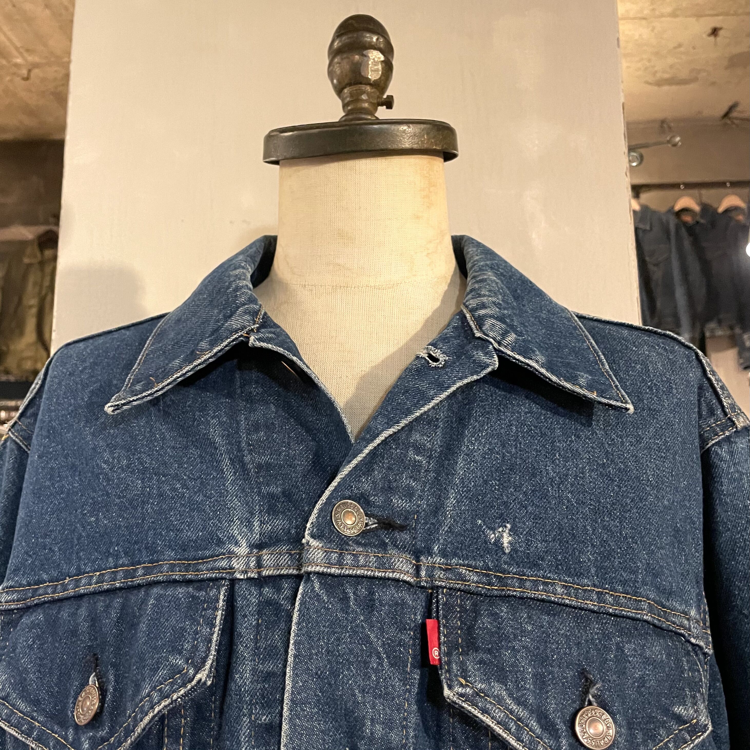 70s Levi's 70505-0217 デニムジャケット USA製 ビッグサイズ 2ポケ