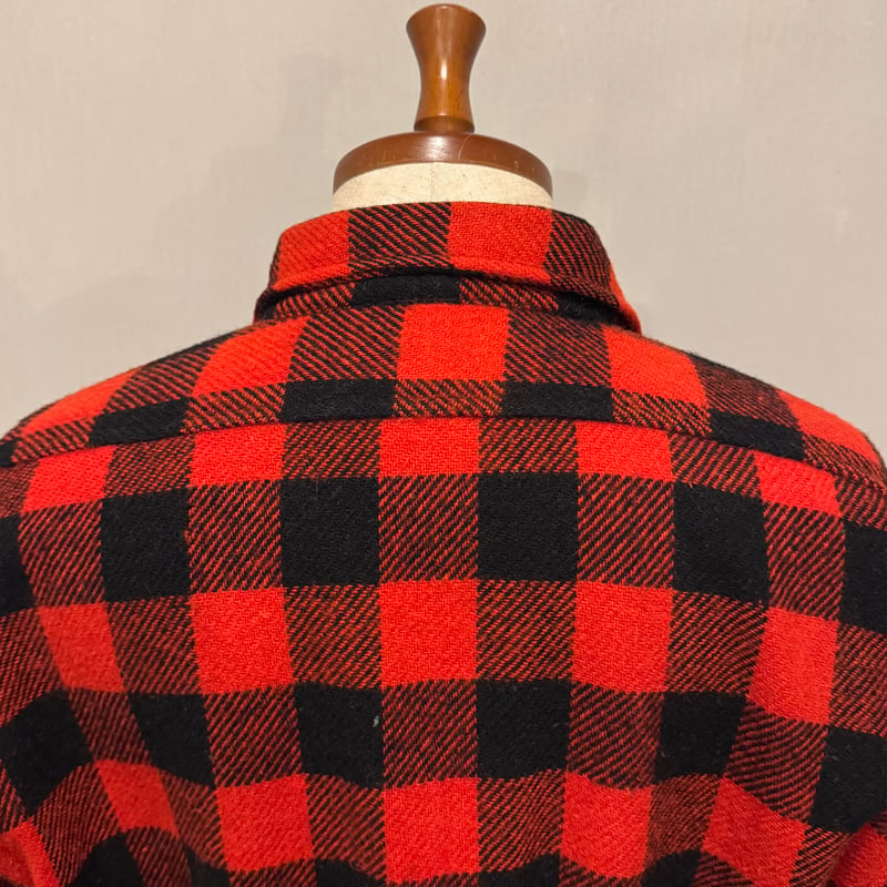 60’s Powr House ヴィンテージ　ネルシャツ ストアブランド 60s PowrHouse L/S Vintage Wool Shirt USA製 マチ付き
