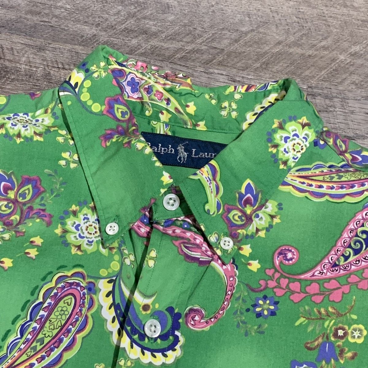 Ralph Lauren ペイズリー 総柄シャツ 90s ラルフローレン | DUFF