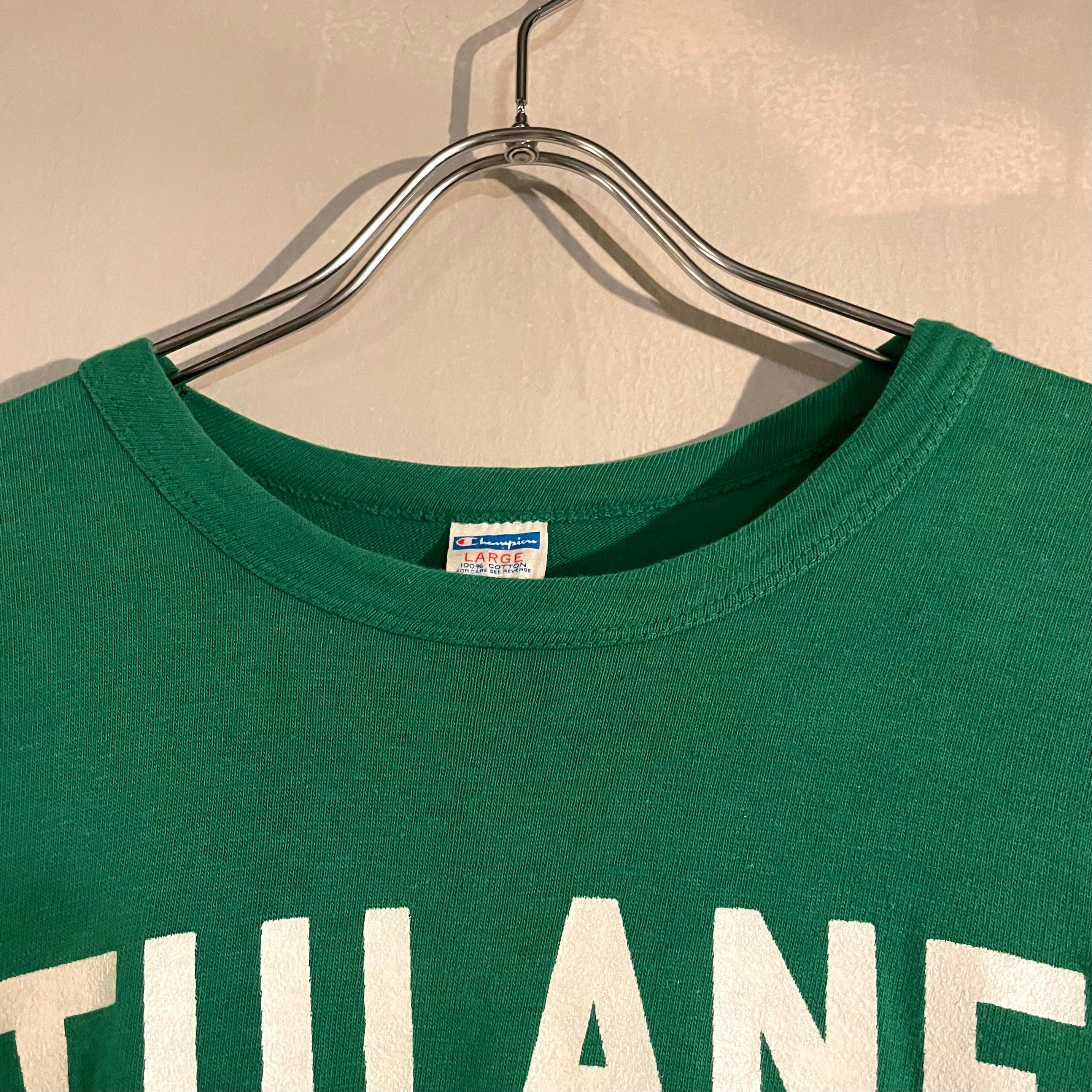 70s Champion S/S ヴィンテージTシャツ Size L USA製 ナンバリング