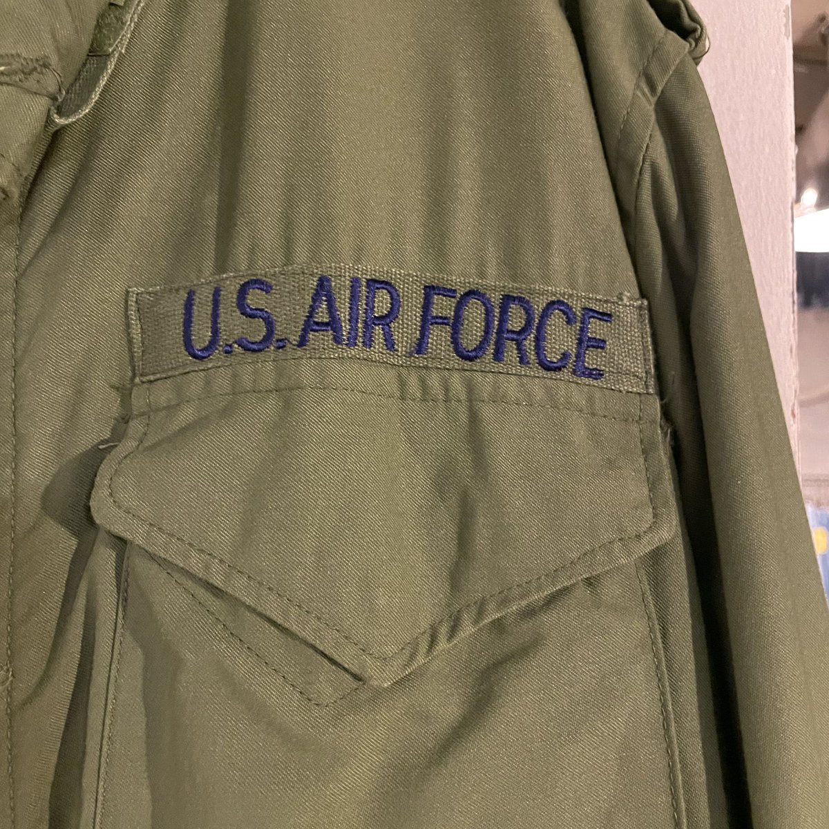 70s US AIR FORCE M-65 Field Jacket 3rdタイプ ブラスジッ