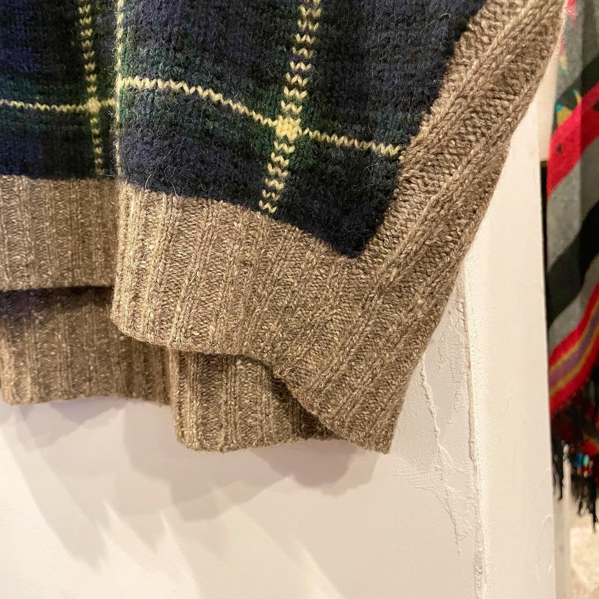 7【美品】ラルフローレン　シルク100%　ケーブルニット　ベスト　シルク　L ケーブルニット シルクカシミヤ セーター ベスト | ラルフ