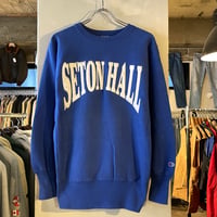 90s　Champion　リバースウィーブ　reverse weave　SETON HALL　USA製　チャンピオン　(S2131)