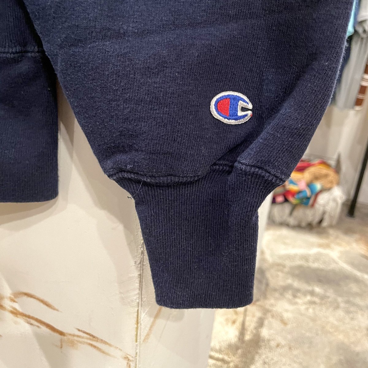 Champion リバースウィーブ reverse weave 3段プリント USA製 90s