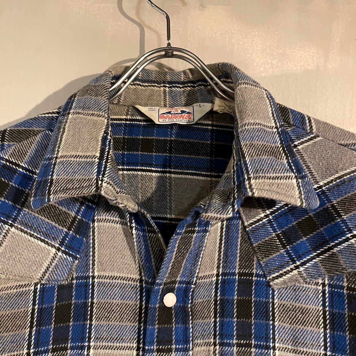 【美品】DAKOTA by FIVE BROTHER 3XL ビンテージ ネル 美品】DAKOTA by FIVE BROTHER 3XL ビンテージ ネル