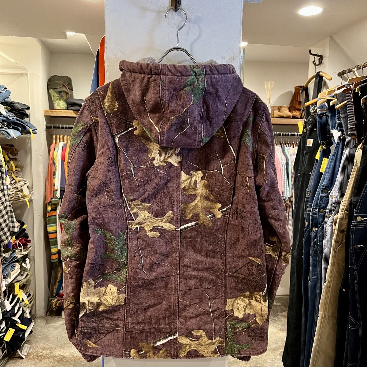 カーハート　ボアライナーダック地コート Carhartt アクティブジャケット カーハート ダック地 ワーク