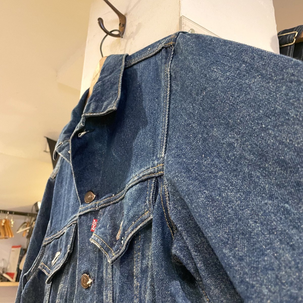 80s ヴィンテージ Levi’s 70506 ? デニムジャケット/刻印777 80s Levi's 70506-0216 リーバイス デニムジャケット ボタン裏