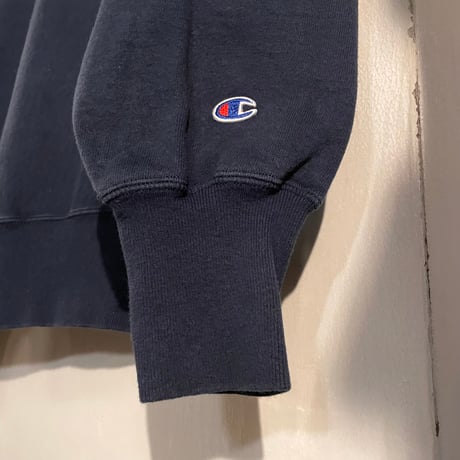 90s　Champion　リバースウィーブ　Reverse Weave　VAIL　ネイビー　刺繡タグ　チャンピオン　(S3848)