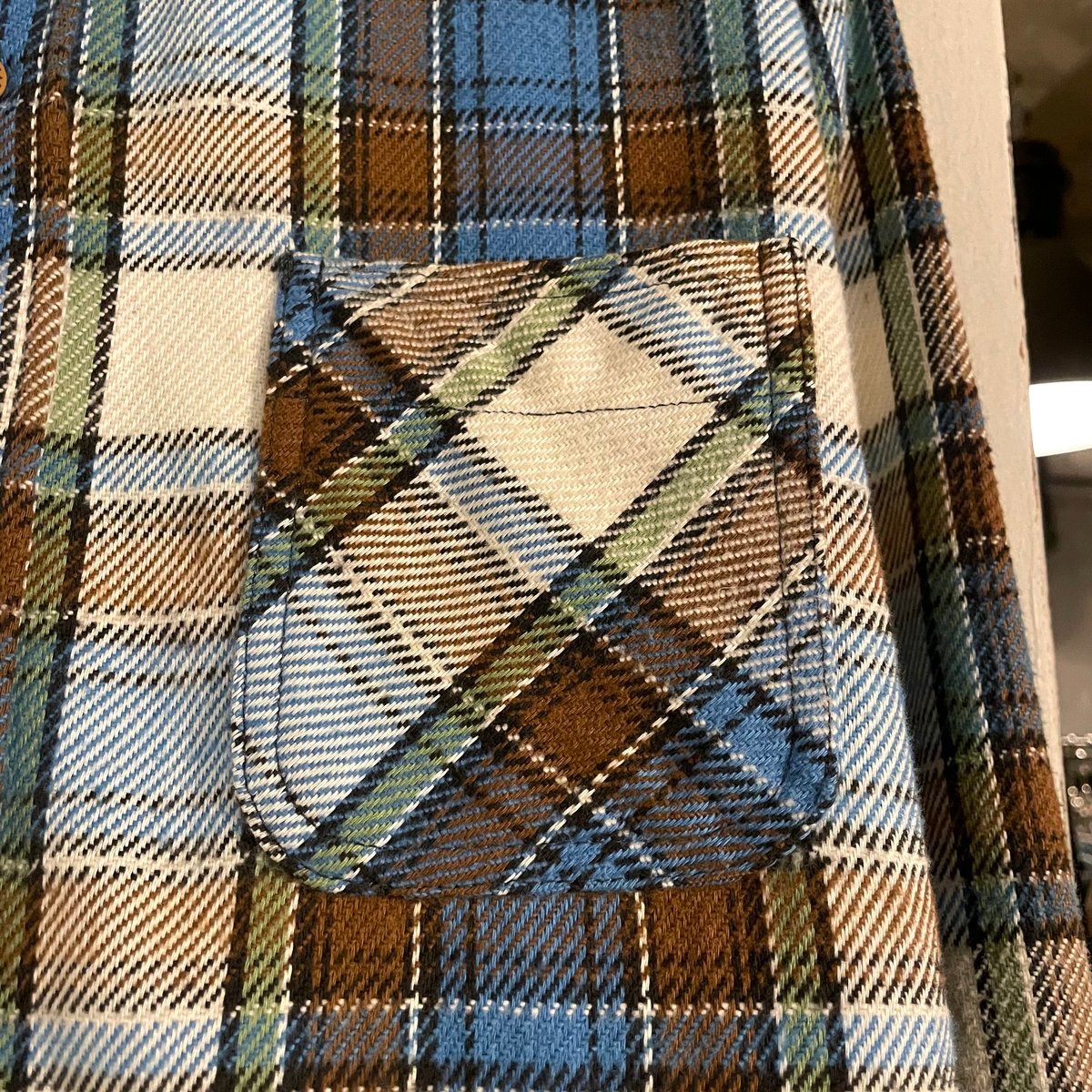 70s BIG MAC L/S ネルシャツ USA製 Size M コットンシャツ JC Pe 70s BIG MAC L/S ネルシャツ USA製 Size M コットンシャツ JC Pe