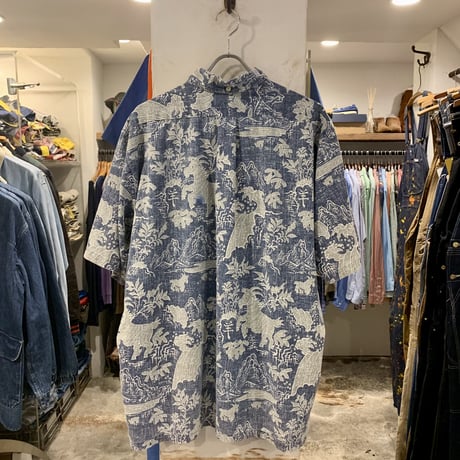 reyn spooner　レインスプーナー　 HAWAIIAN TRADITIONALS　アロハシャツ　プルオーバー　ハーフボタン　（S2521）