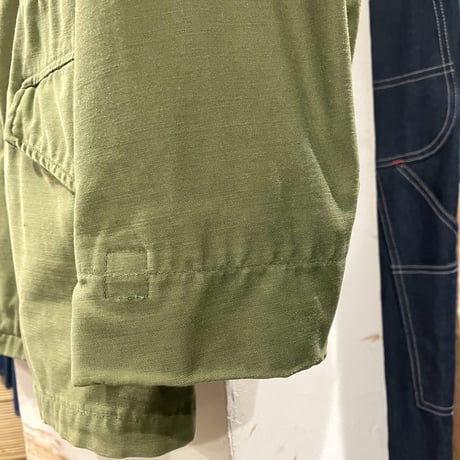 70s　US MILITARY　M-65 Field Jacket　3rdタイプ　ブラスジップ　フィールドジャケット　1972年　ミリタリージャケット　(S1736)