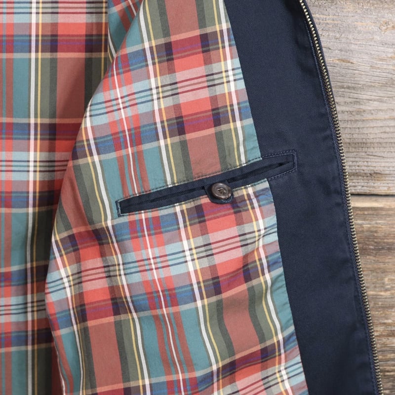 Polo by Ralph Lauren スウィングトップ 紺 裏地チェック ラルフ 
