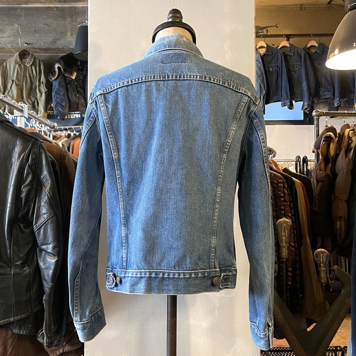 70s Levi's 70505 デニムジャケット USA製 インディゴ ケアタグ
