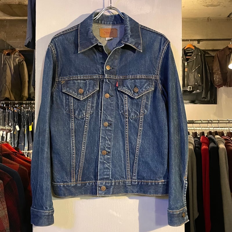 贅沢品 Levis 70505 ケアタグ付き デニムジャケット ビッグE 4th 