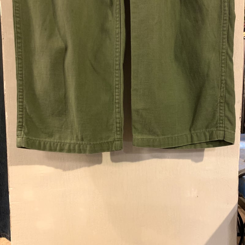 60s US ARMY ベイカーパンツ OG107 1968年 ミリタリーパンツ (S1817