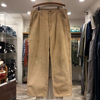 Dickies　ダック地　ペインターパンツ　ディッキーズ　ワークパンツ　ブラウン　雰囲気系　36×31 ½　(S5090)