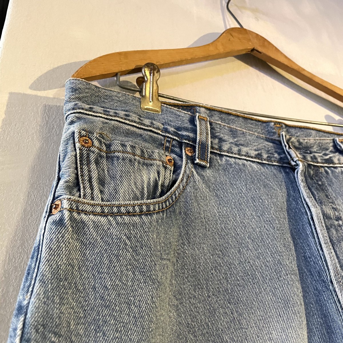 90s Levi's 501 0193 リーバイス デニムパンツ 34×31½ USA製 ボタ...