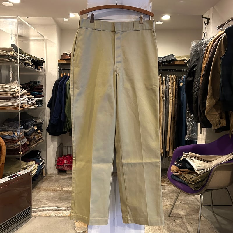 90s Dickies 874 ワークパンツ ディッキーズ ベージュ 33×32 USA 90s Dickies 874 ワークパンツ ディッキーズ ベージュ 33×32 USA