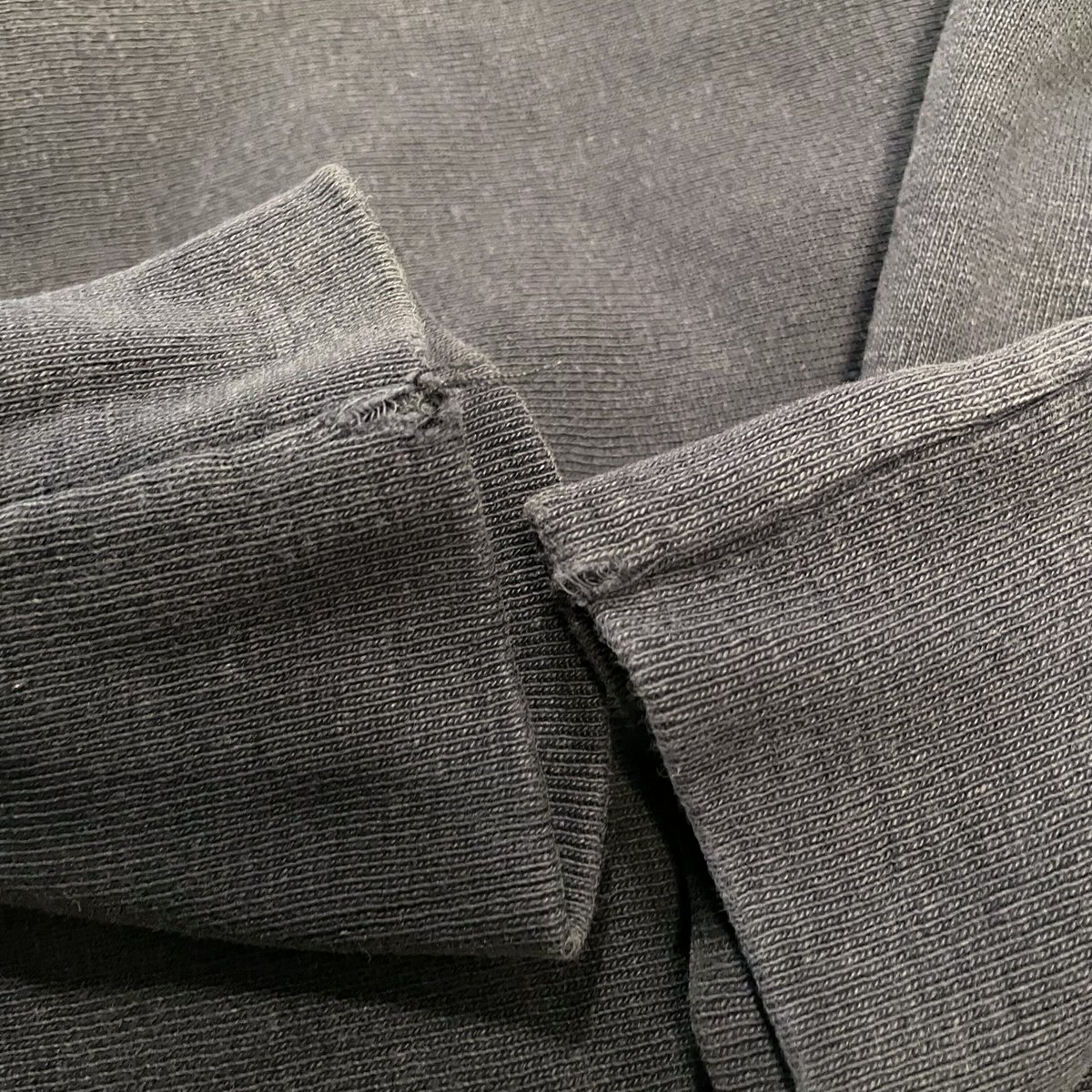 Champion LANDS END Wネーム reverse weave 襤褸 ビンテージ】USA製【チャンピオンxランズエンド】【RW