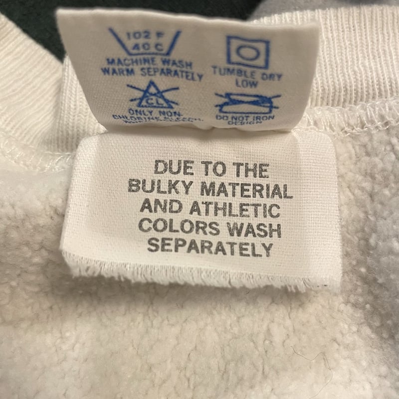 80s Champion Reverse Weave リバースウィーブ MICHIGAN 白色