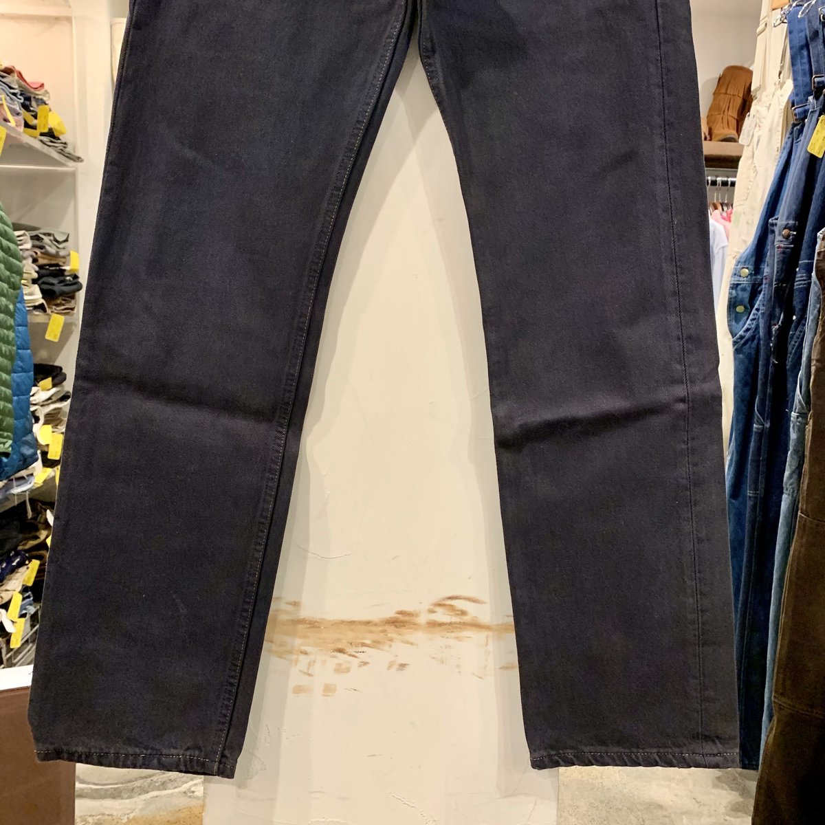 90s Levi's 501 後染めブラックデニム ボタン裏511 USA製 1996年 90s Levi's 501 後染めブラックデニム ボタン裏511 USA製 1996年