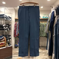 90s　Dickies 874　ワークパンツ　ディッキーズ　ネイビー　36×29　USA製　(S5027)
