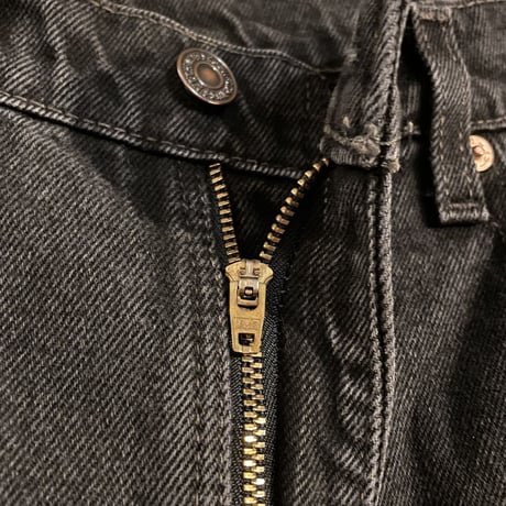 90s　Levis 517　ブーツカットデニム　ブラック　32×32　USA製　リーバイス　フレアパンツ　(S2990)