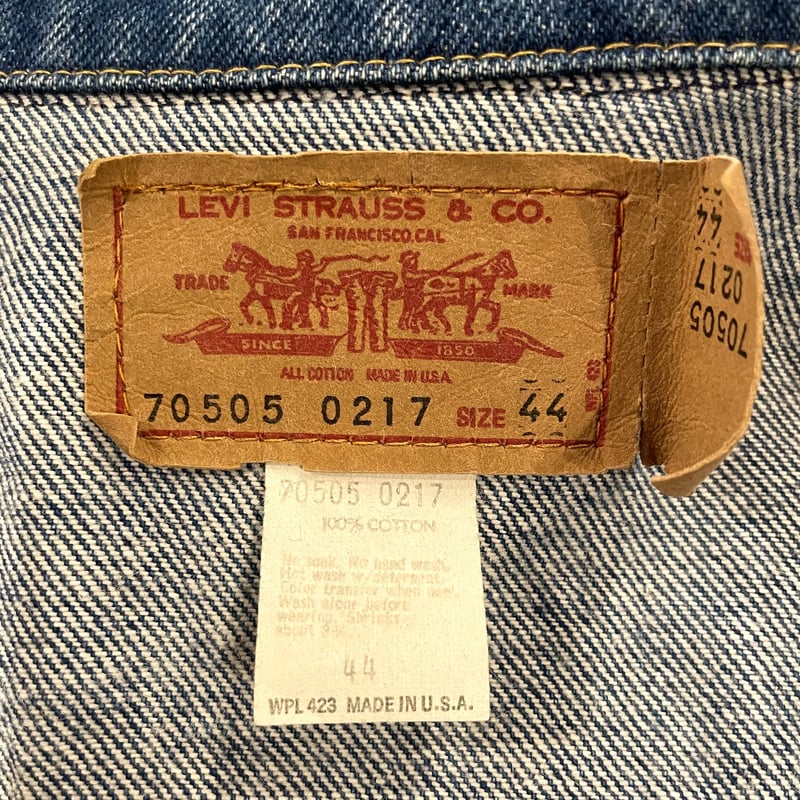 s Levi's  リーバイス デニムジャケット USA製 年代