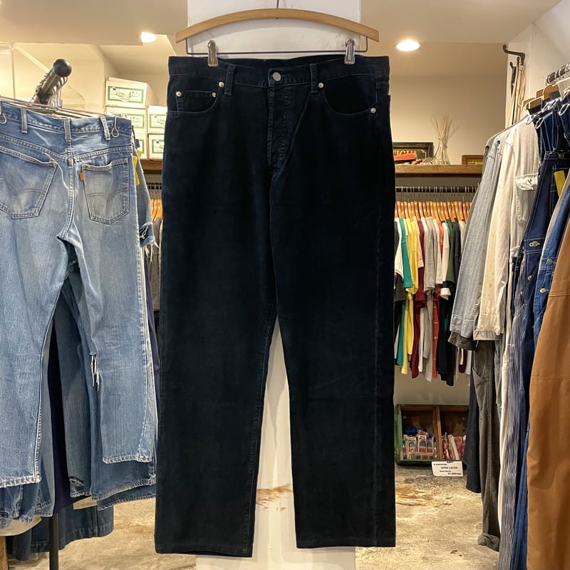 90s RRL コーデュロイパンツ ダブルアールエル 濃紺 USA製 90年代