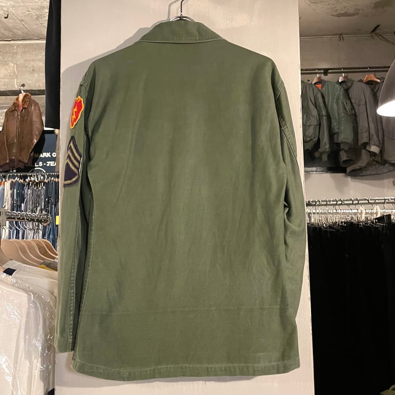 50s ユーティリティシャツ 筒袖1st Type 前期 OG 107 COTTON SATE 50s ユーティリティシャツ 筒袖1st Type 前期 OG 107 COTTON SATE