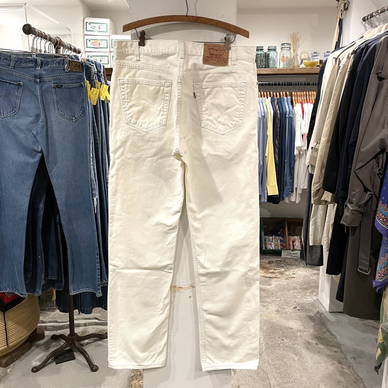 Levi's 505 リーバイス505 ホワイトデニムパンツ USA製 2001年