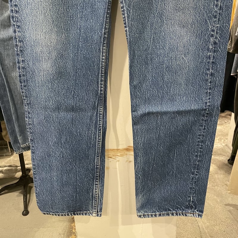 80s USA製 Levi's 501 W31 旧16 ナイロンフット 色残り◎ 80s Levi's 501 0000 デニムパンツ 30×31½ USA製 ナイロン