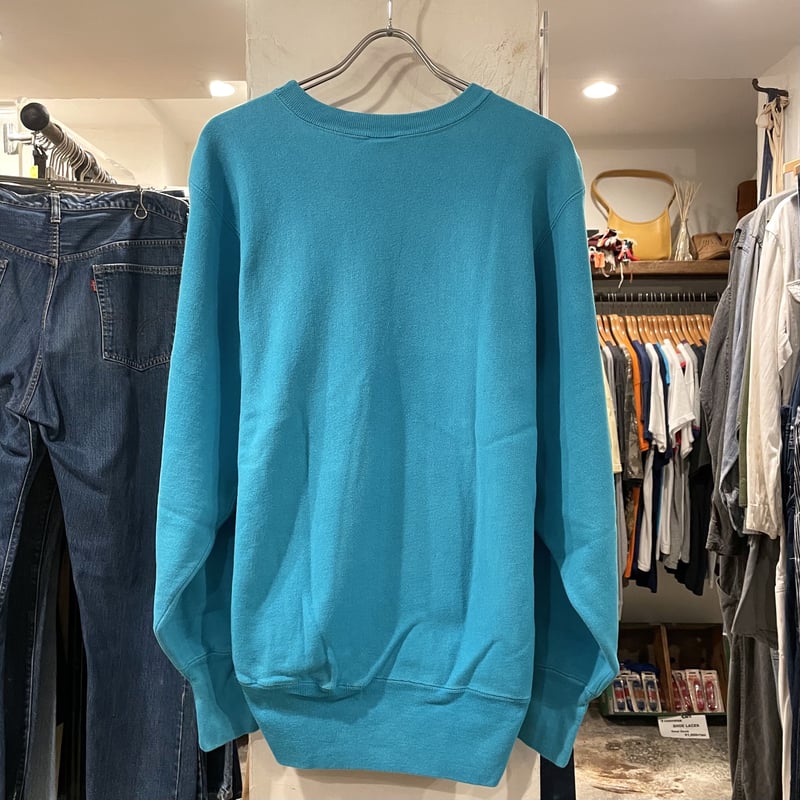 90s Champion リバースウィーブ reverse weave ターコイズブルー 90s Champion リバースウィーブ reverse weave ターコイズブルー