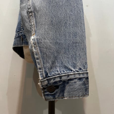70s　Levi’s 70505　デニムジャケット　USA製　Size 40相当　2ポケ　インディゴ　リーバイス　雰囲気系　(S5755)