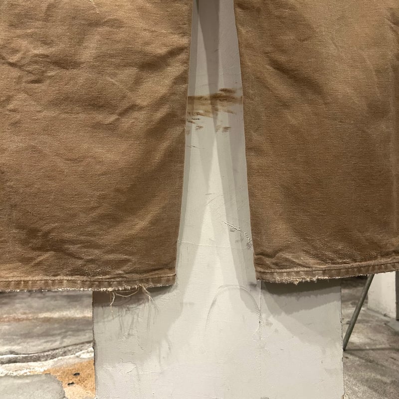 カーハート　ペインターパンツ　フェード　ブラウン　34×30 雰囲気◎ carhartt ダック地 ペインターパンツ ダブルニー カーハート