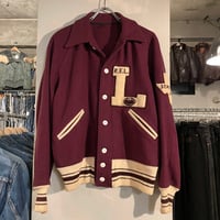 50s　HOLT'S　VINTAGE AWARD JACKET　ボタスタ　ヴィンテージジャケット　スタジャン　(S4462)