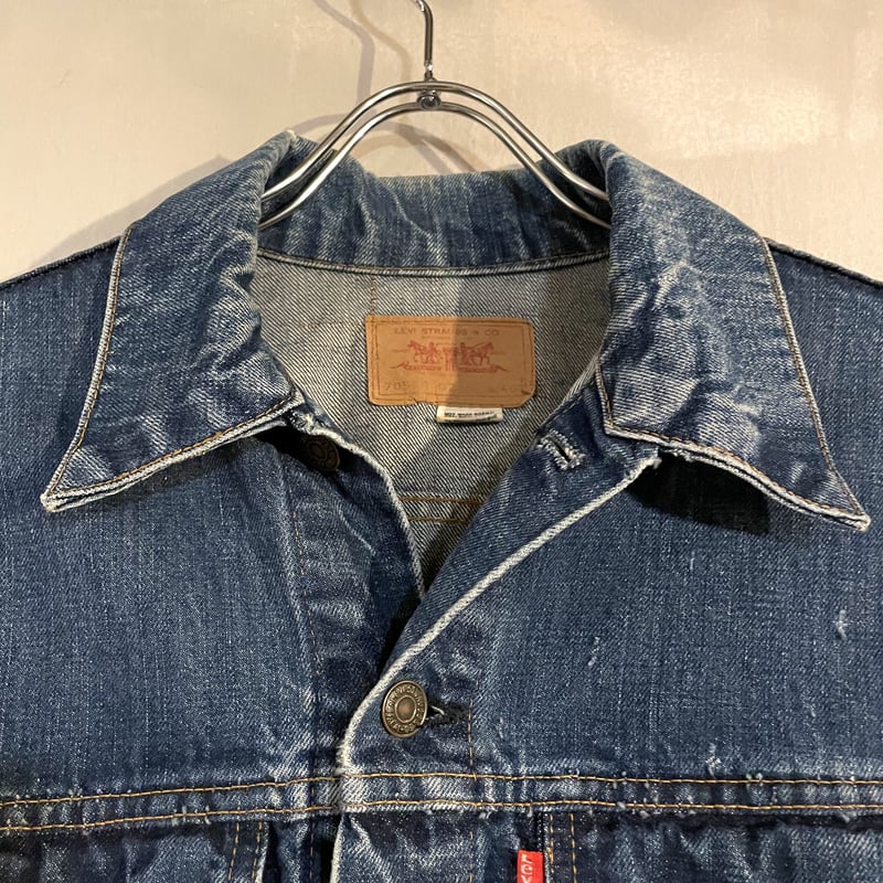 70s Levi's 70505-0217 ケアタグ インディゴ染 スモールe ヴィンテージ