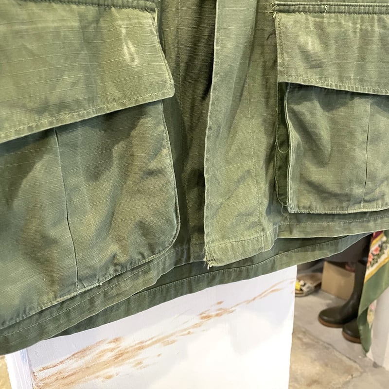 US ARMY ジャングルファティーグジャケット 4th リップストップ