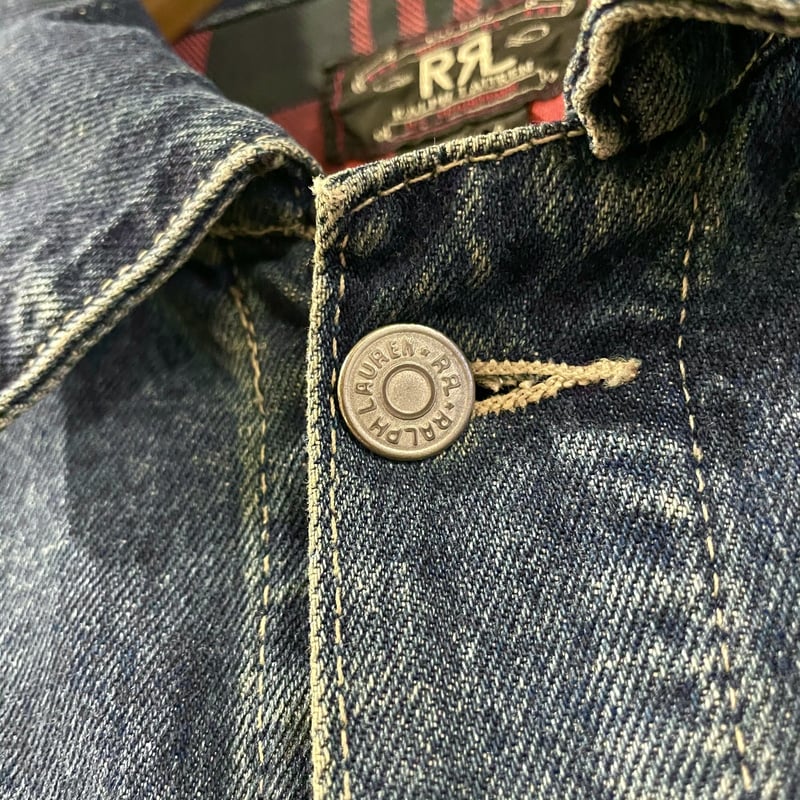 RRL RALPH LAUREN 90s USA製 三つ星タグ 初期タグ シンチバック RRL RALPH LAUREN 90s USA製 三つ星タグ 初期タグ シンチバック