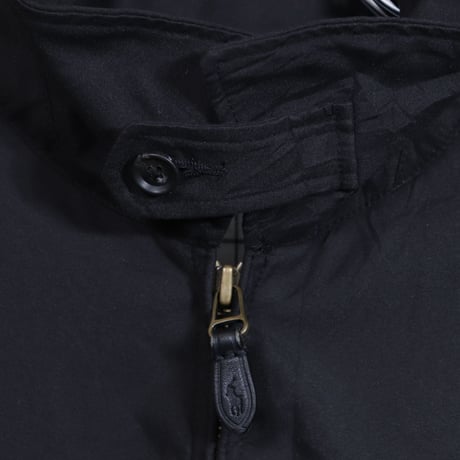 Polo Ralph Lauren　スイングトップ　黒　ポロラルフローレン　ワンポイント　スウィングトップ　ブルゾン　（Y0415）