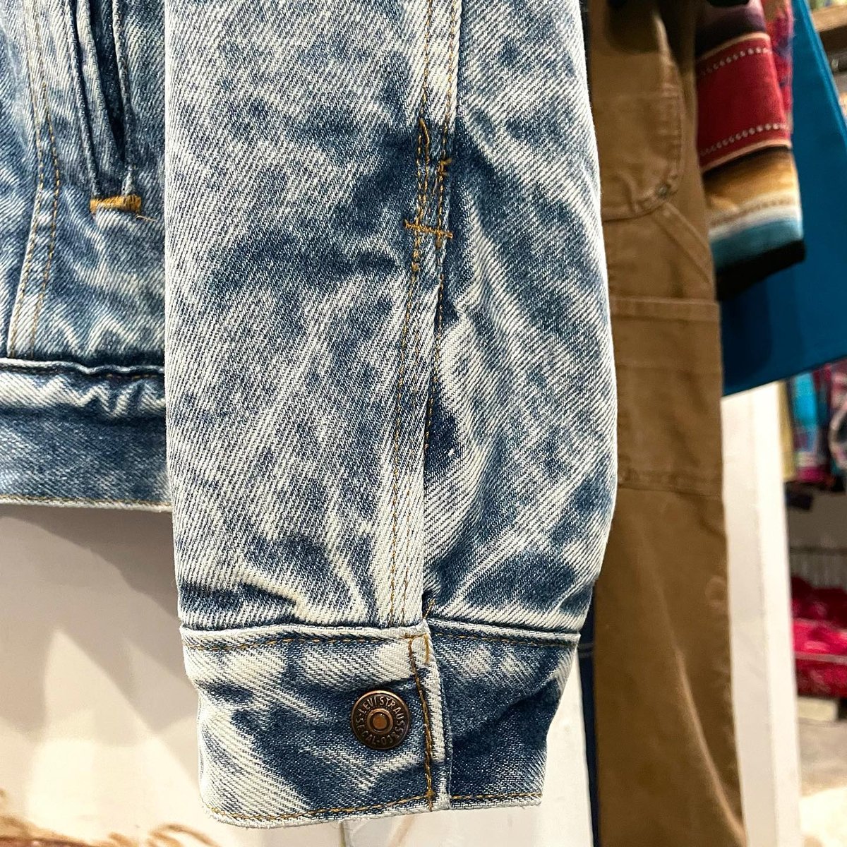 80s Levi's 70609-0219 リーバイス デニムボアジャケット USA製 80s Levi's 70609-0219 リーバイス デニムボアジャケット USA製