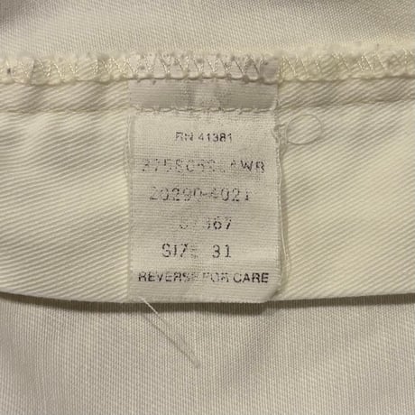 90s　Polo by Ralph Lauren　ツータックショーツ　W36　USA製　ラルフローレン　ハーフパンツ　ホワイト　(S5660)